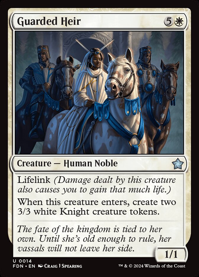 Guarded Heir Magic The Gathering