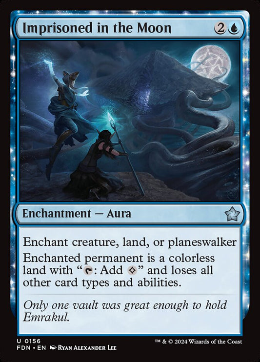 Imprisoned in the Moon Magic The Gathering