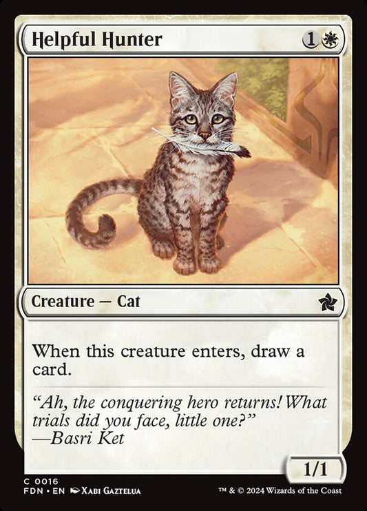 Helpful Hunter Magic The Gathering