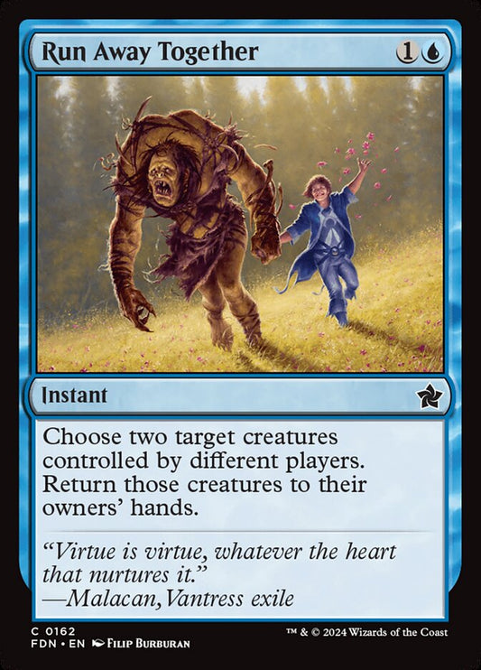 Run Away Together Magic The Gathering