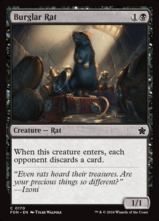 Burglar Rat Magic The Gathering