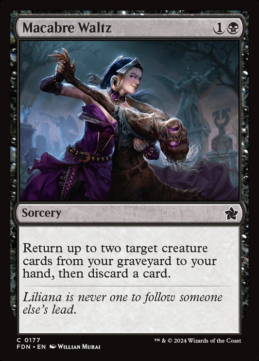 Macabre Waltz Magic The Gathering