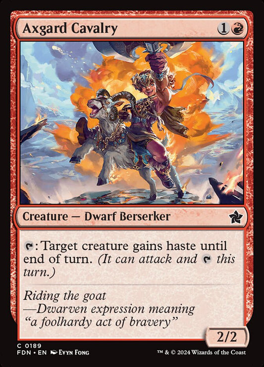 Axgard Cavalry Magic The Gathering