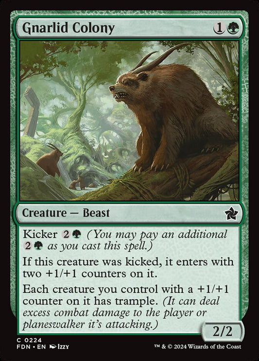 Gnarlid Colony Magic The Gathering