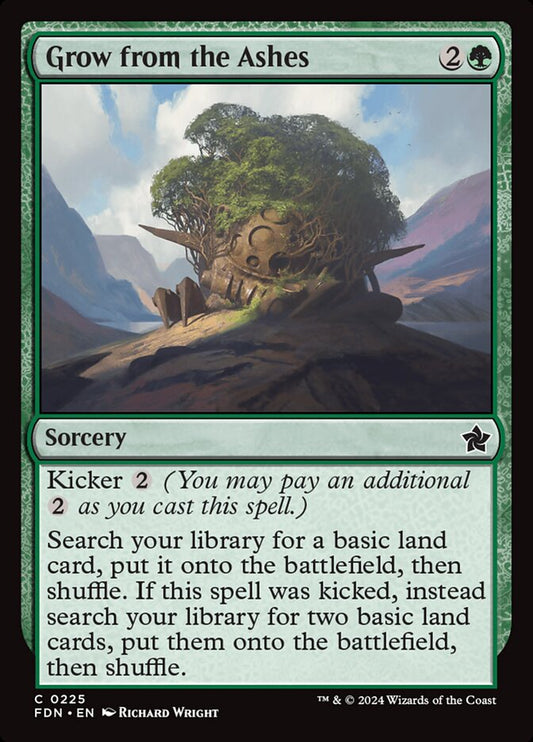 Grow from the Ashes Magic The Gathering