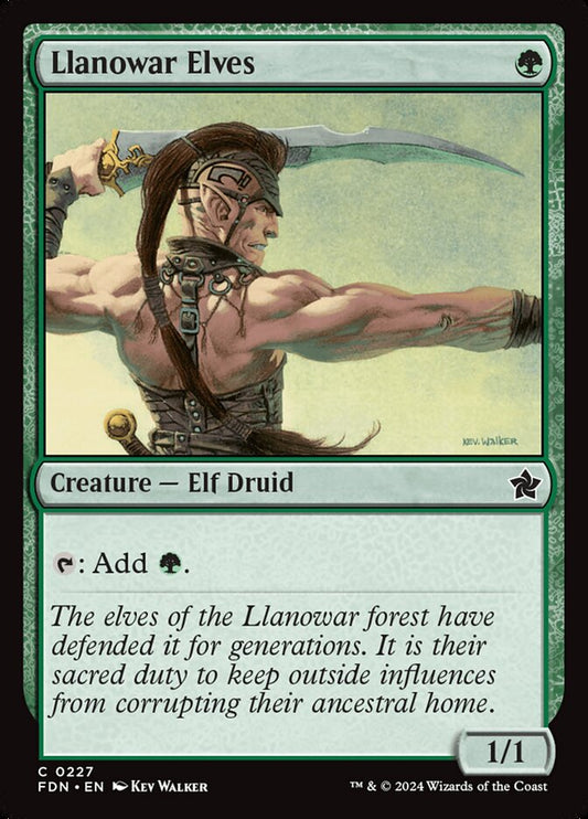 Llanowar Elves Magic The Gathering