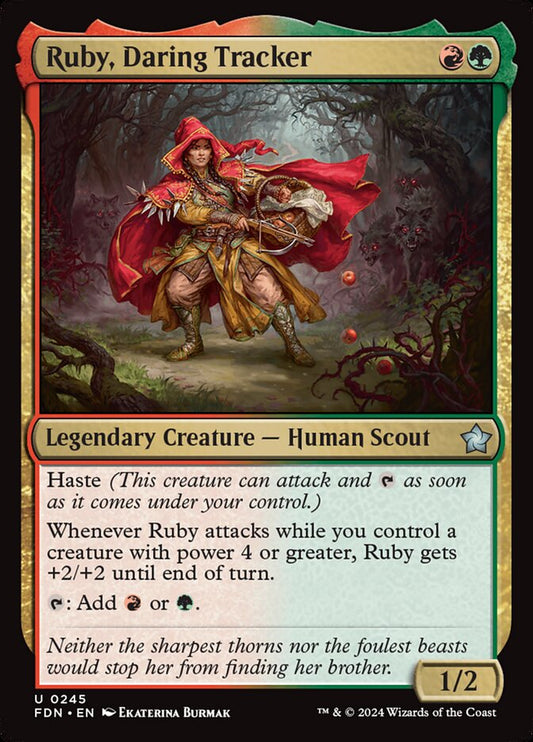 Ruby, Daring Tracker Magic The Gathering