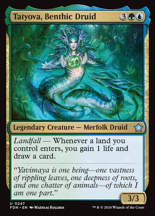 Tatyova, Benthic Druid Magic The Gathering