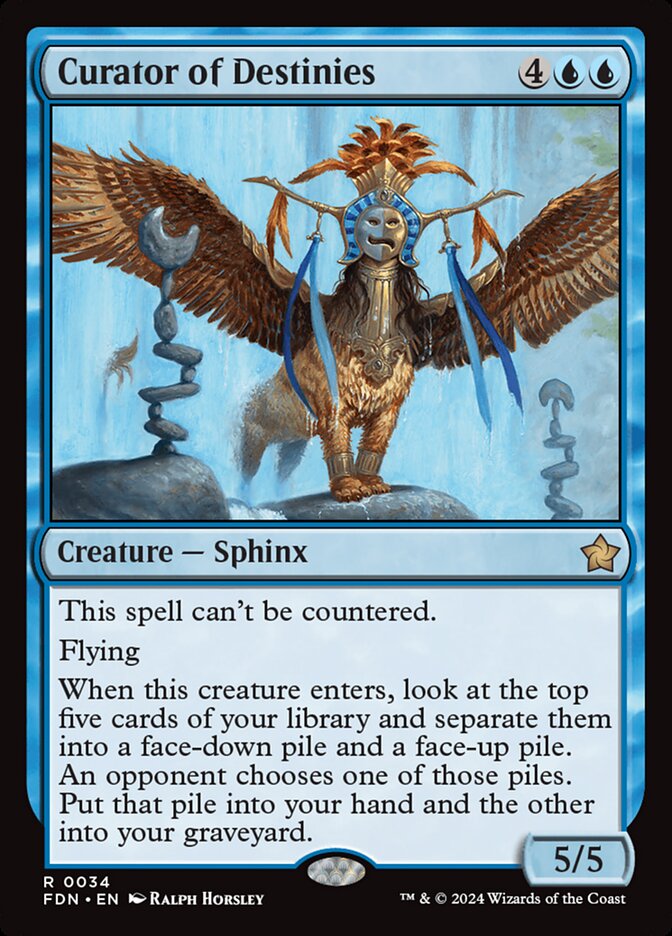 Curator of Destinies (Foil) Magic The Gathering