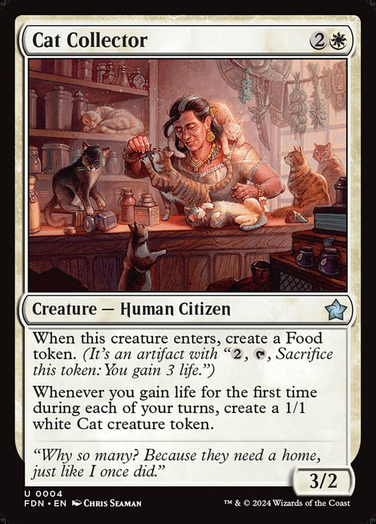 Cat Collector Magic The Gathering