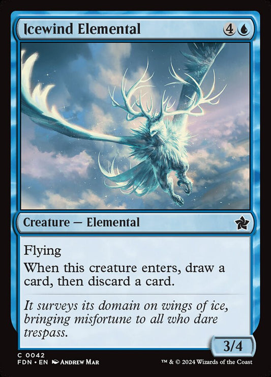 Icewind Elemental Magic The Gathering