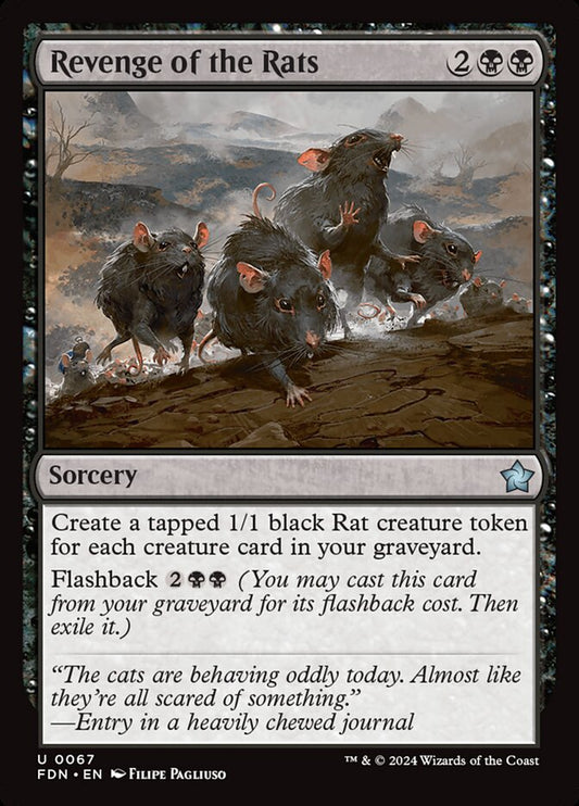 Revenge of the Rats Magic The Gathering