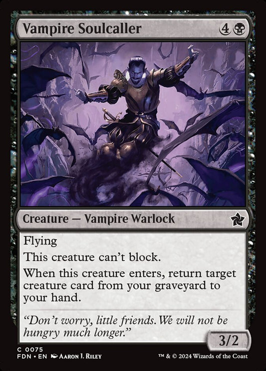 Vampire Soulcaller Magic The Gathering