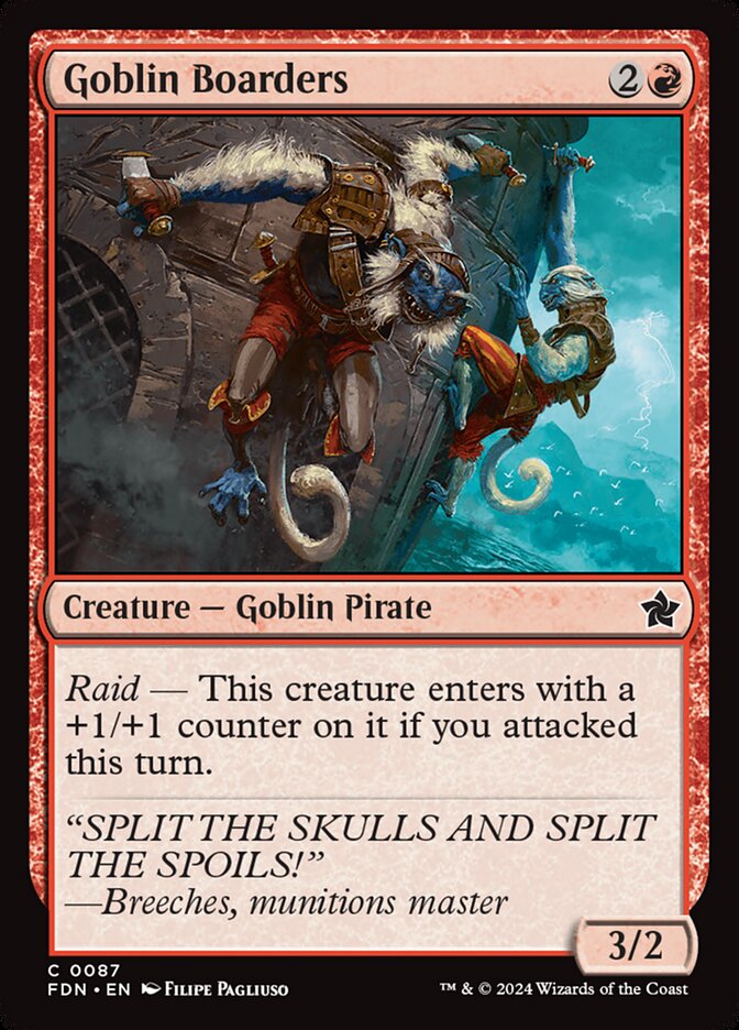 Goblin Boarders Magic The Gathering