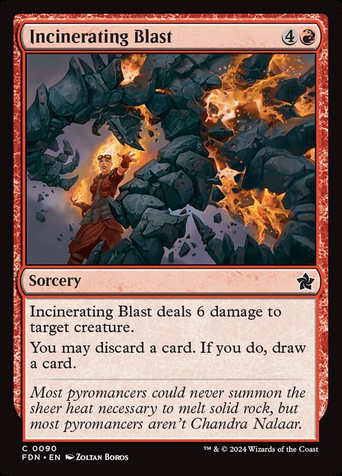 Incinerating Blast Magic The Gathering