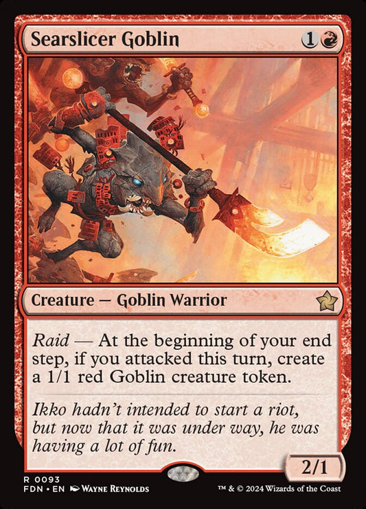 Searslicer Goblin (Borderless) Magic The Gathering