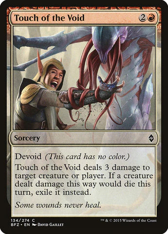 Touch Of The Void Magic The Gathering