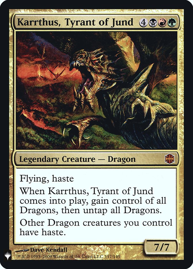 Karrthus, Tyrant of Jund (Foil) Magic The Gathering