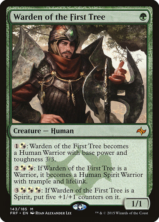 Warden of the First Tree Magic The Gathering