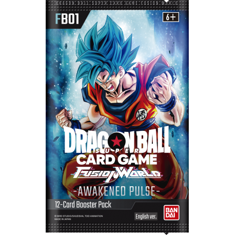 Dragon Ball Super CG Fusion World - Awakened Pulse Booster Pack Bandai