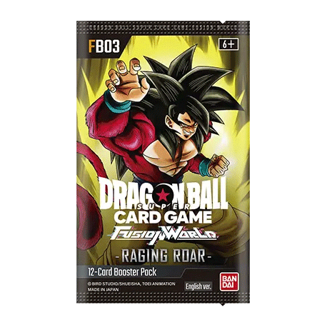 Dragon Ball Super CG Fusion World - Raging Roar Booster Pack Bandai