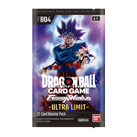 Dragon Ball Super CG Fusion World - Ultra Limit Booster Pack Bandai