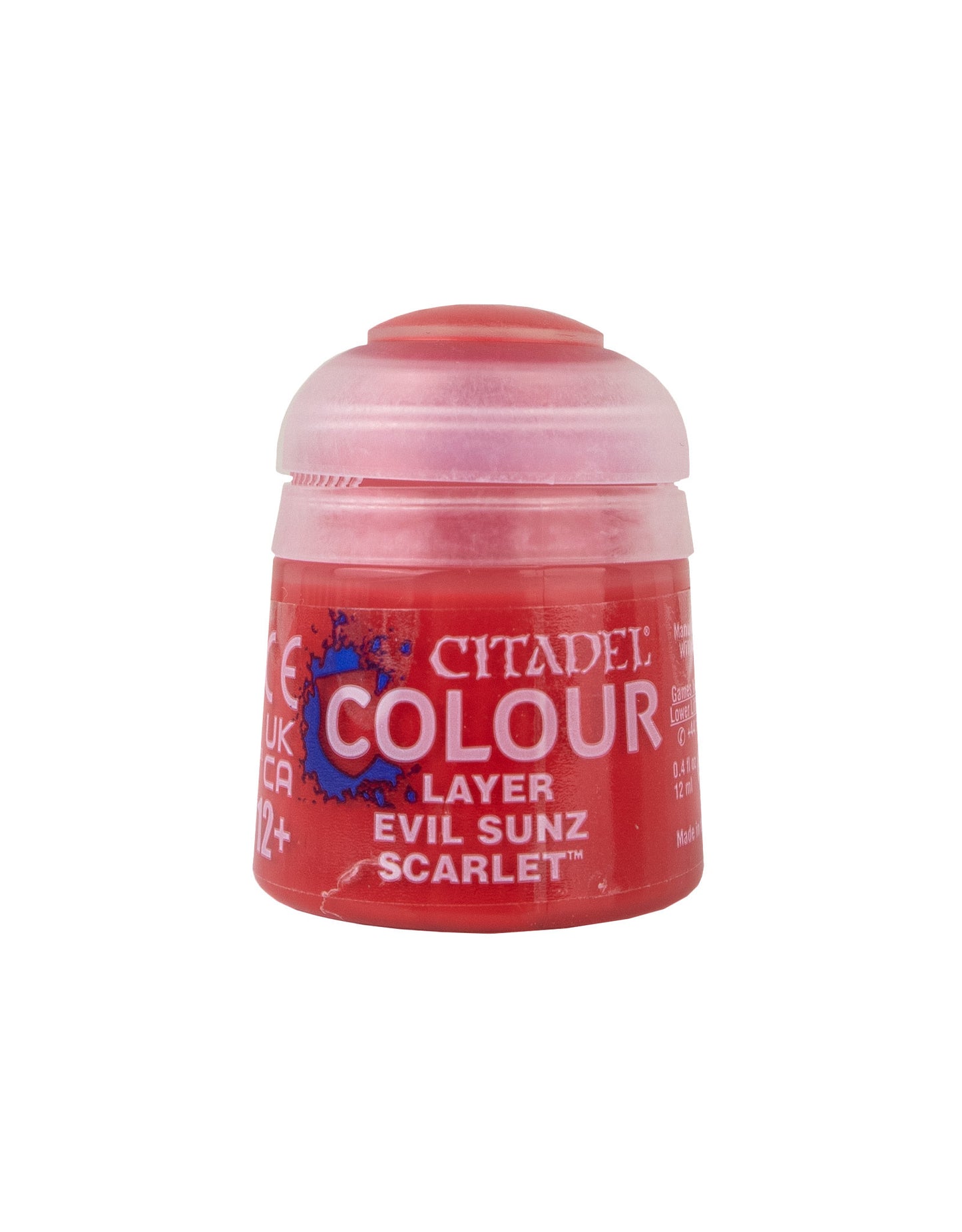 Citadel Colour-Layer-Evil Sunz Scarlet-12ml Citadel Colour