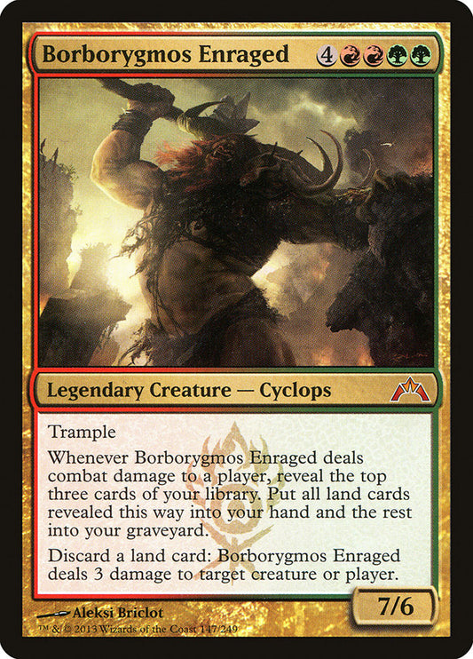 Borborygmos Enraged Magic The Gathering