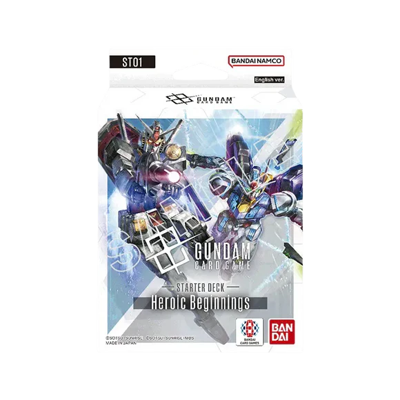 Gundam Card Game: Starter Deck - Herioc Beginnings (ST01)