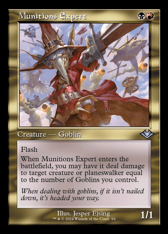 Munitions Expert Magic The Gathering