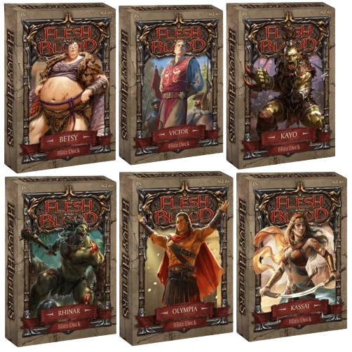 Flesh and Blood - Heavy Hitters Blister Deck Box Legend Story Studios