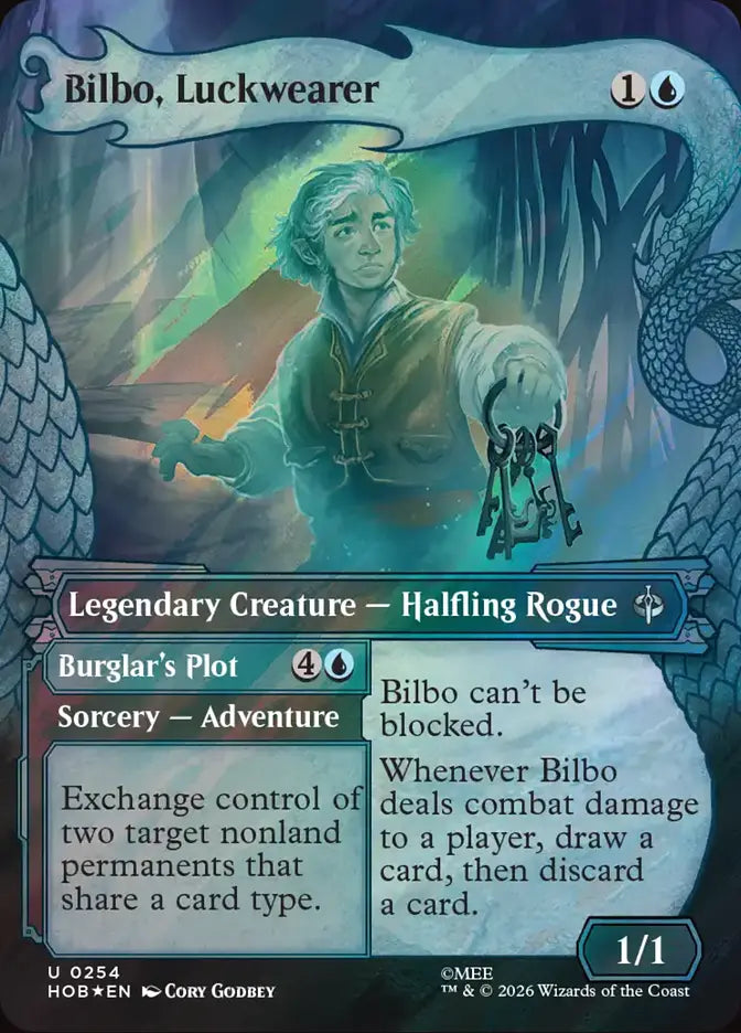 Bilbo, Luckweaver (Surge Foil Showcase) [The Hobbit] Armchair Generals