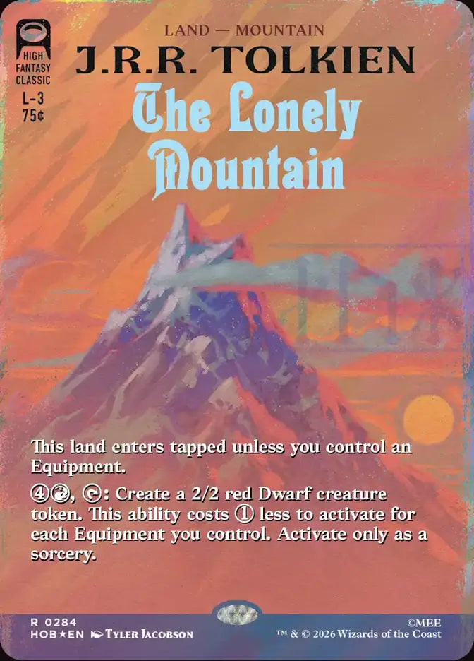 The Lonely Mountain (Surge Foil) [The Hobbit] Armchair Generals