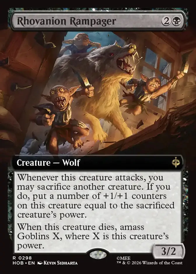 Rhovanion Rampager (Extended Art Foil) [The Hobbit] Armchair Generals