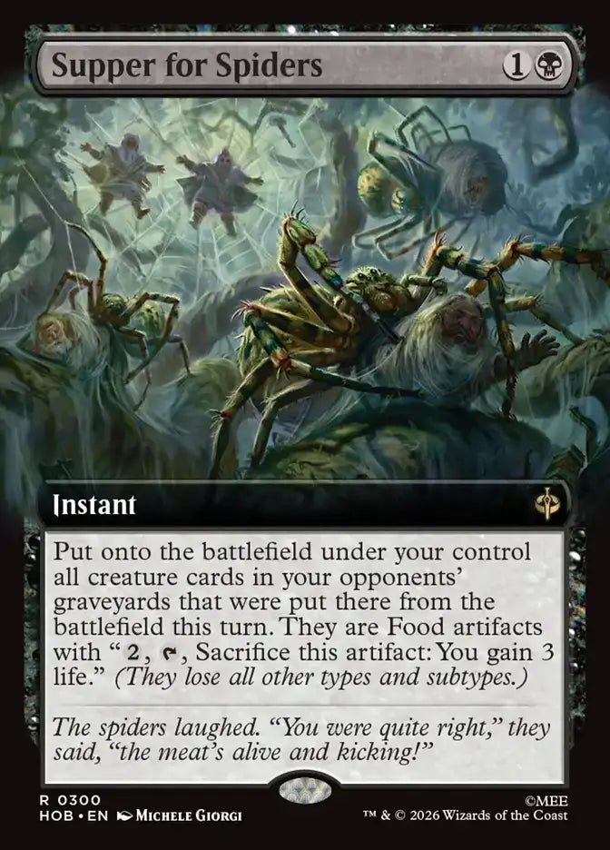 Supper for Spiders (Extended Art) [The Hobbit] Armchair Generals