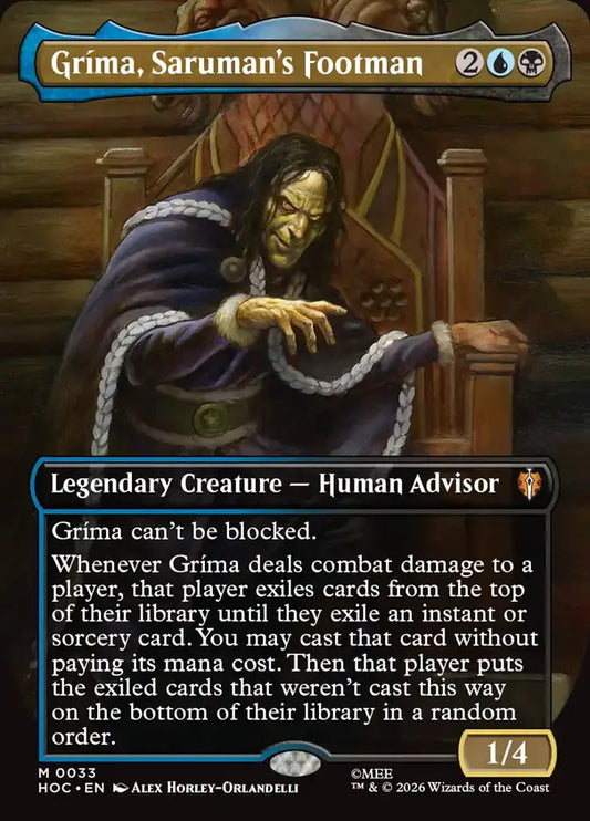 Gríma, Saruman's Footman (Foil) [The Hobbit Eternal] Armchair Generals
