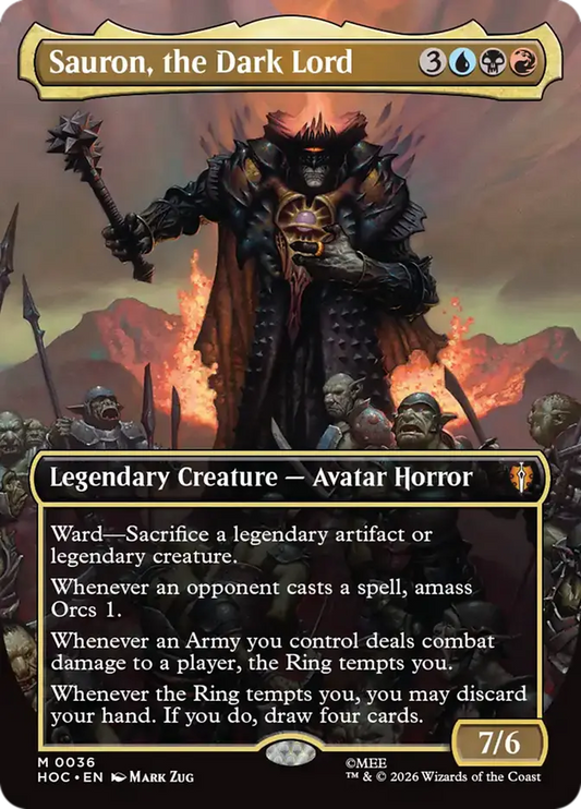 Sauron, the Dark Lord (Foil) [The Hobbit Eternal] Armchair Generals