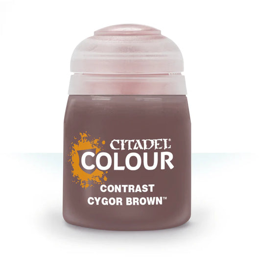Citadel Colour-Contrast-Cygor Brown-18ml Citadel Colour