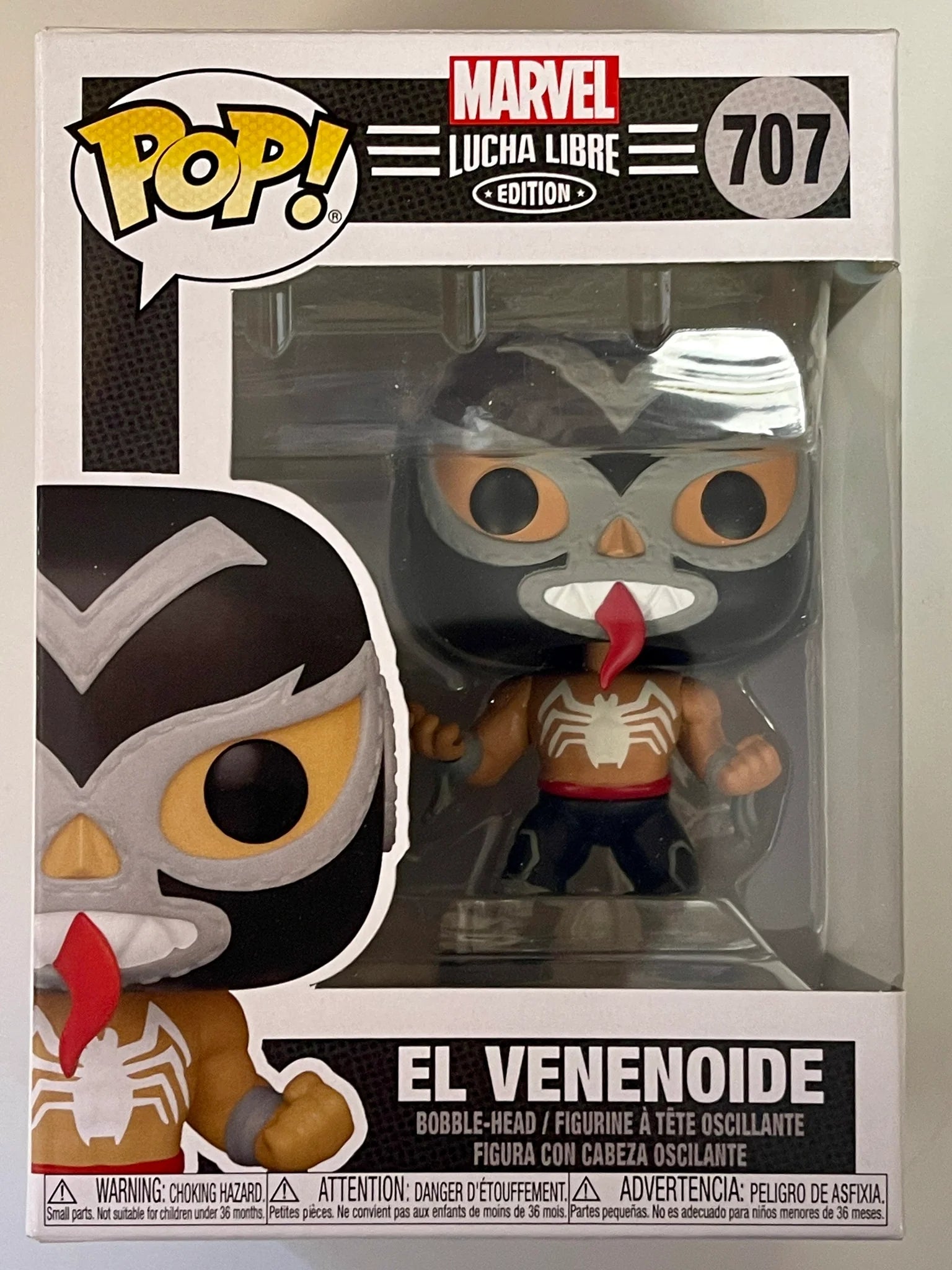 Funko Pop! -Marvel Lucha Libre - El Venenoide Funko POP!