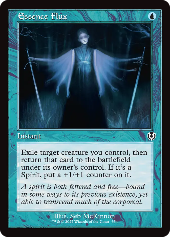 Essence Flux (Japanese Retro-Border Foil) [Innistrad Remastered] Armchair Generals