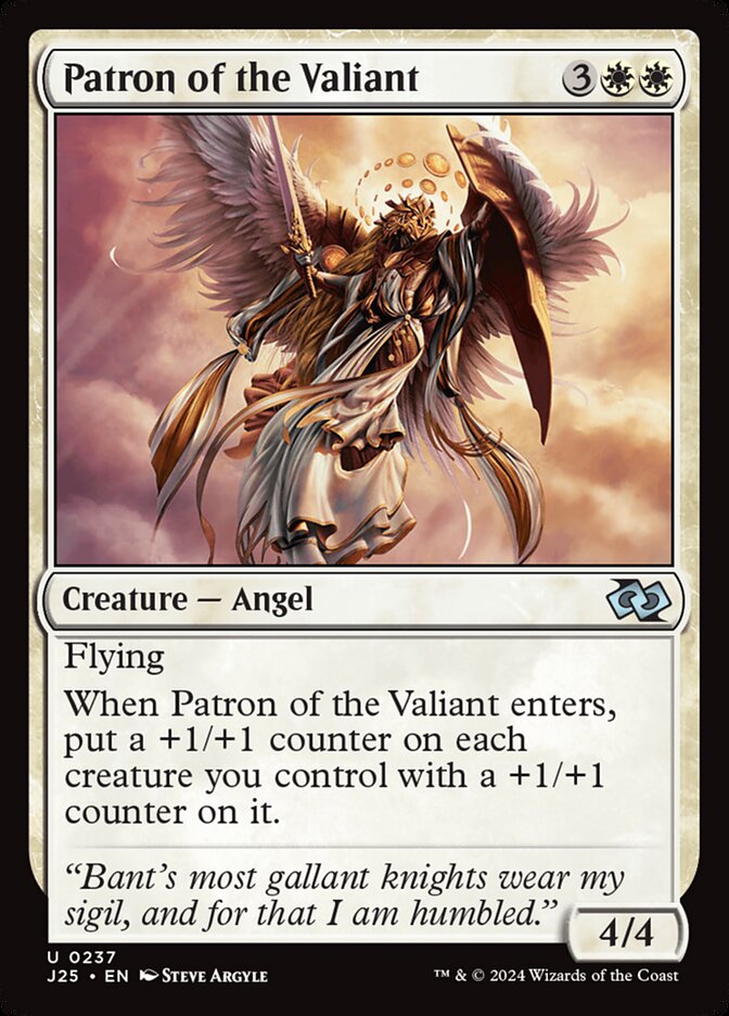 Patron of the Valiant Magic The Gathering