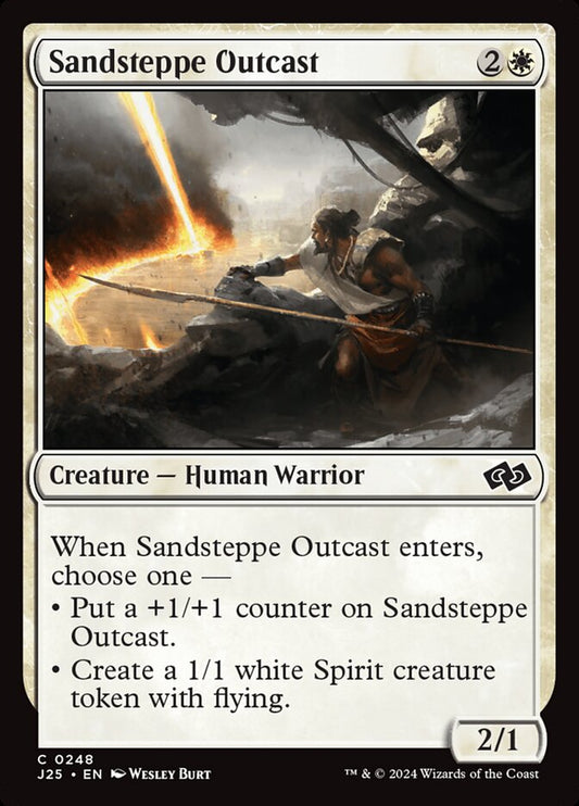 Sandsteppe Outcast Magic The Gathering