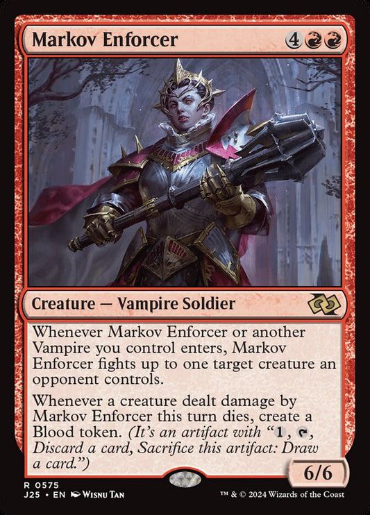 Markov Enforcer Magic The Gathering