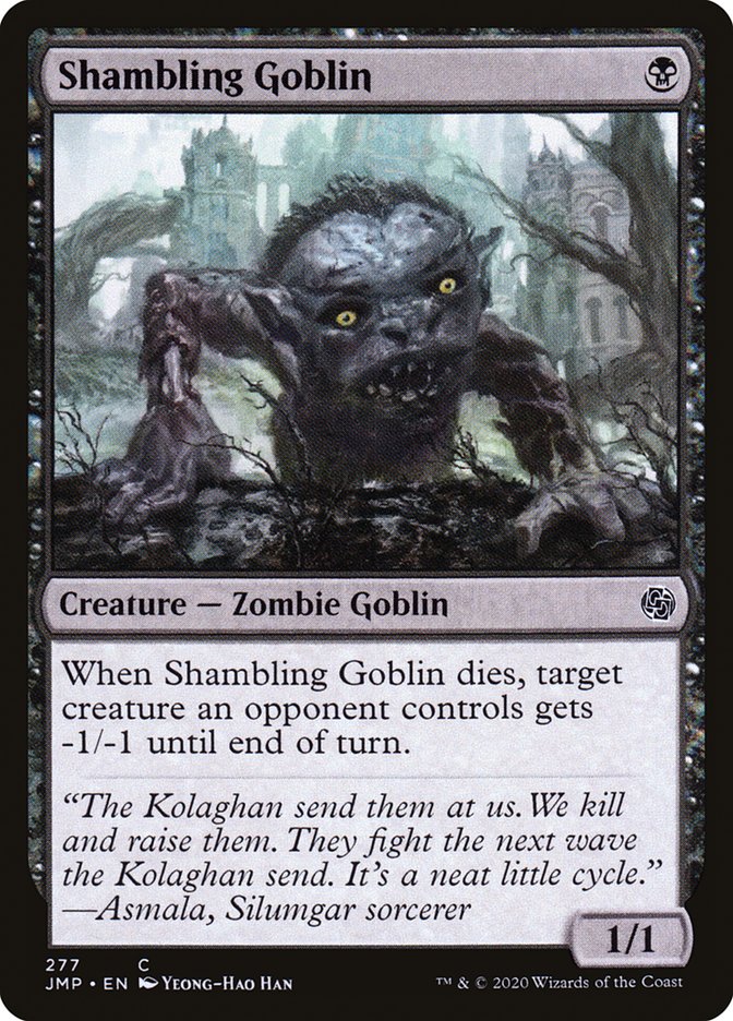 Shambling Goblin Magic The Gathering