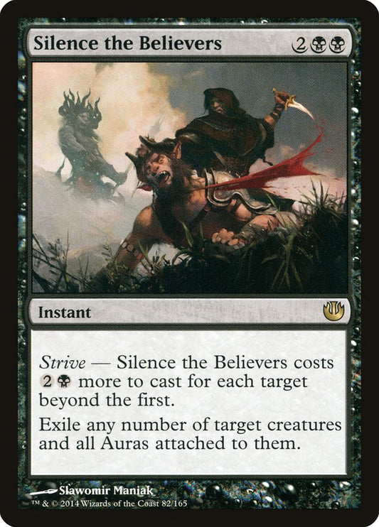 Silence the Believers Magic The Gathering