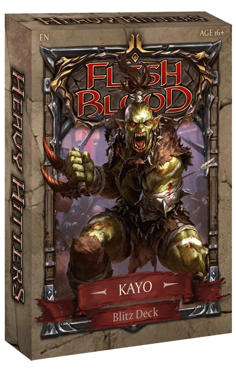 Flesh and Blood - Heavy Hitters Blister Deck Box Legend Story Studios