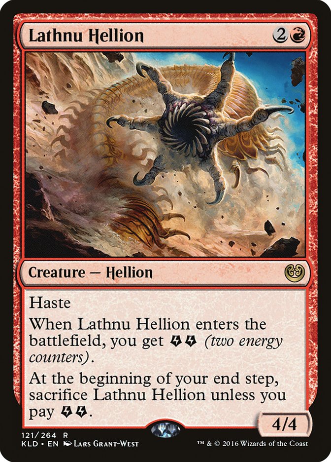 Lathnu Hellion Magic The Gathering