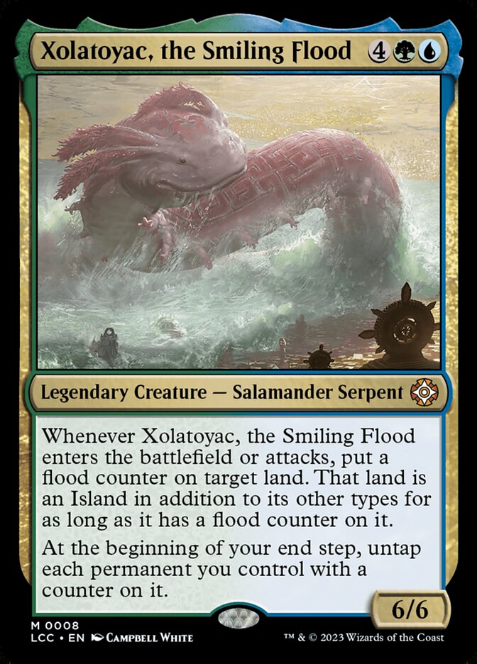 Xolatoyac,the Smiling Flood (Foil) Magic The Gathering