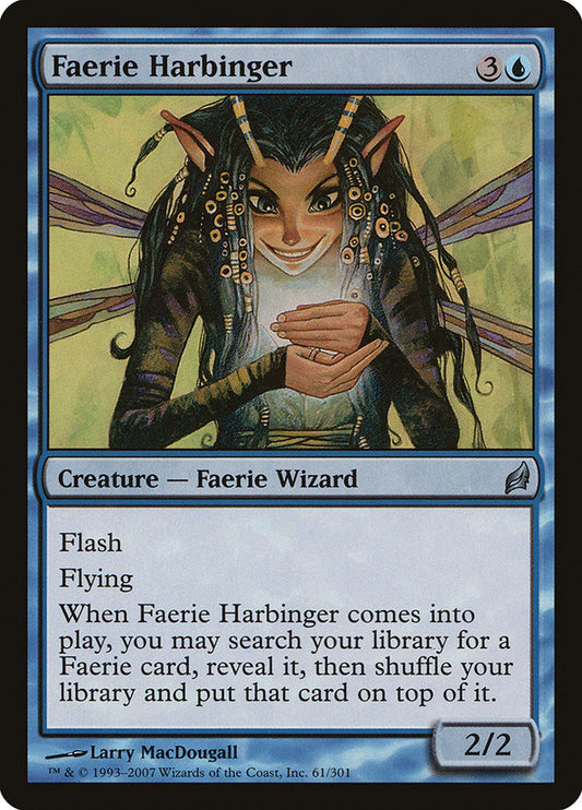 Faerie Harbinger Magic The Gathering