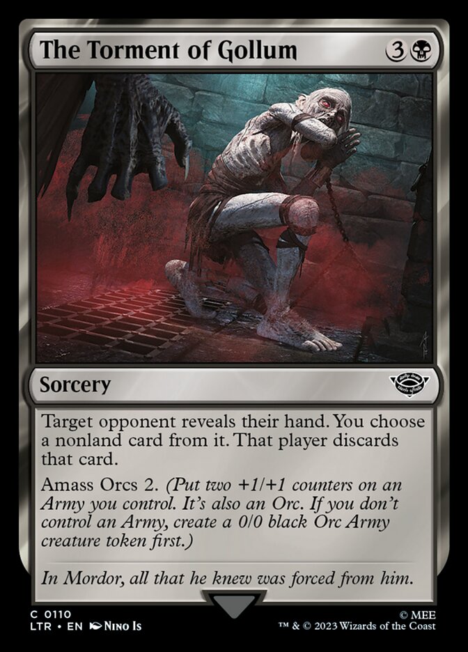 The Torment of Gollum Magic The Gathering